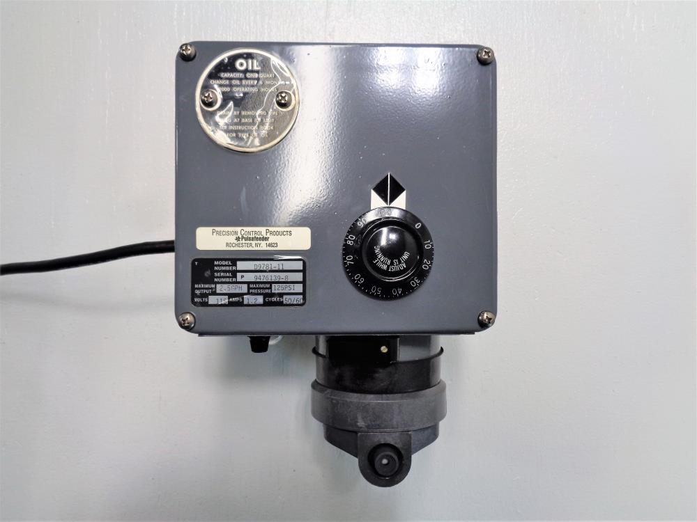 Pulsafeeder Precision Series Mechanical Metering Pump D9781-11